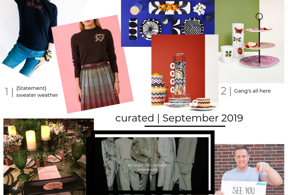 CURATED GUIDE | SEPTEMBER 2019