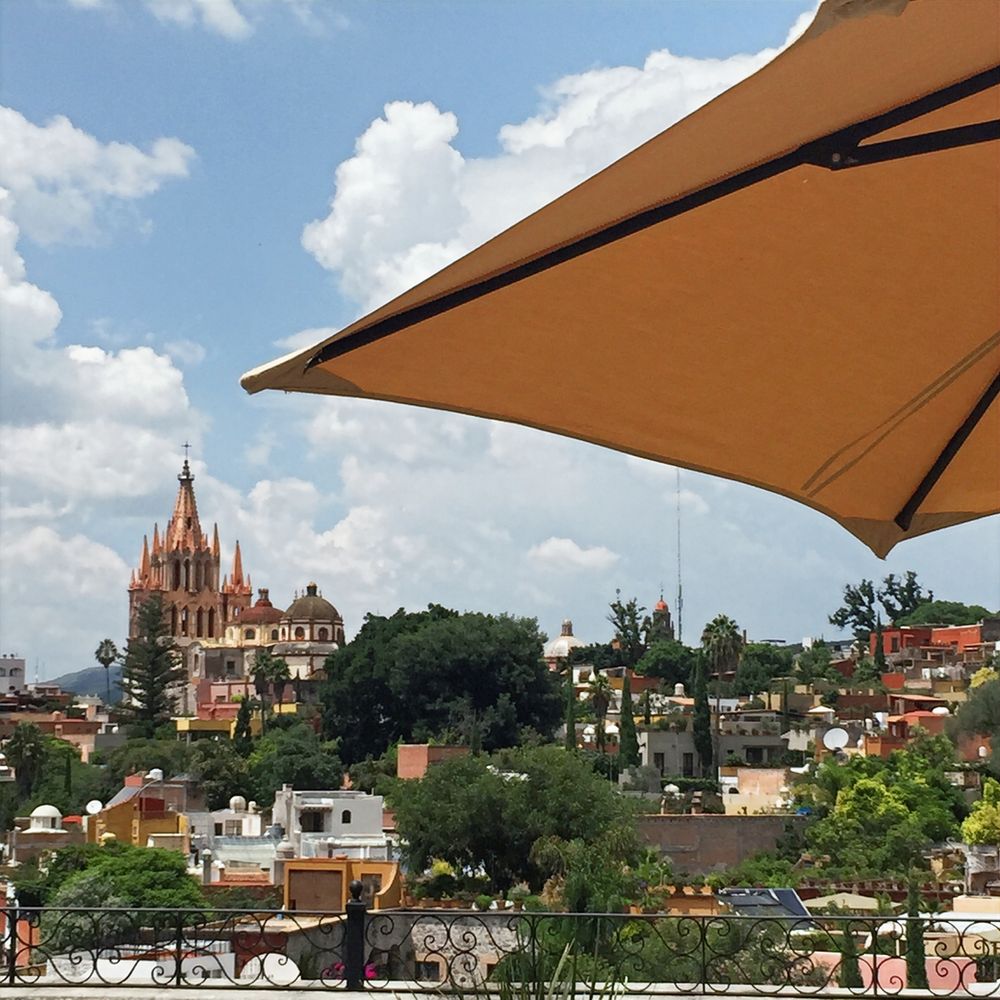 a view of central San Miguel de Allende