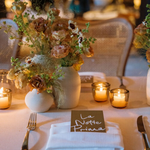 La Notte Prima Italian Rehearsal Dinner Party